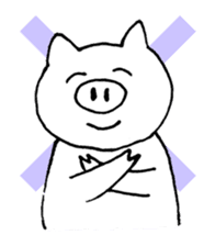 Cute Pig Tocoton sticker #2094614