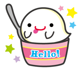 Lovely Ice cream Ghost ! sticker #2094861