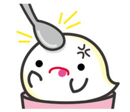 Lovely Ice cream Ghost ! sticker #2094868