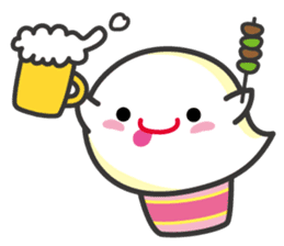 Lovely Ice cream Ghost ! sticker #2094874