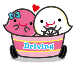 Lovely Ice cream Ghost ! sticker #2094886