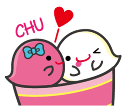 Lovely Ice cream Ghost ! sticker #2094887