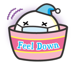 Lovely Ice cream Ghost ! sticker #2094890