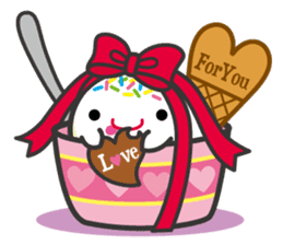 Lovely Ice cream Ghost ! sticker #2094896