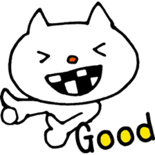 Ohaguro Cat sticker #2094949