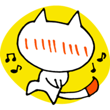 Ohaguro Cat sticker #2094950
