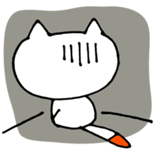 Ohaguro Cat sticker #2094962