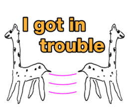 Strange animal Sticker~English ver.~ sticker #2095379