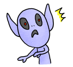 YURU Extraterrestrial sticker #2096022