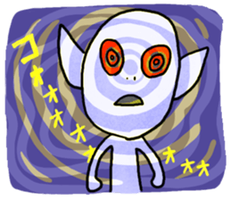 YURU Extraterrestrial sticker #2096024