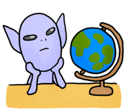 YURU Extraterrestrial sticker #2096025