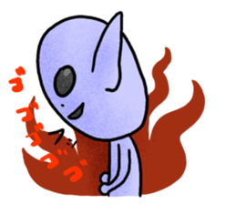 YURU Extraterrestrial sticker #2096028