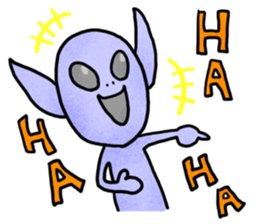 YURU Extraterrestrial sticker #2096029