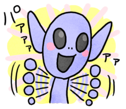 YURU Extraterrestrial sticker #2096030