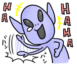 YURU Extraterrestrial sticker #2096031