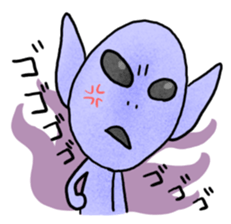 YURU Extraterrestrial sticker #2096033