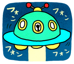 YURU Extraterrestrial sticker #2096037