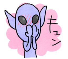 YURU Extraterrestrial sticker #2096039