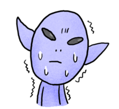 YURU Extraterrestrial sticker #2096042