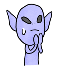 YURU Extraterrestrial sticker #2096051