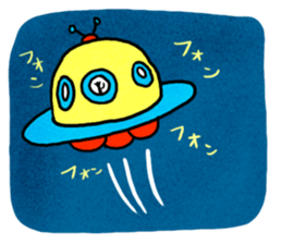YURU Extraterrestrial sticker #2096052
