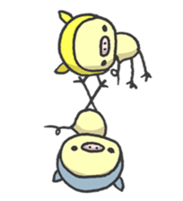 Kawaii Pigs sticker #2096059