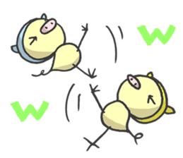 Kawaii Pigs sticker #2096065