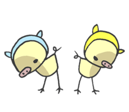 Kawaii Pigs sticker #2096080