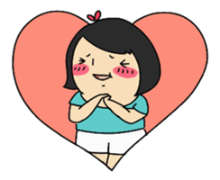 I'm Happy Fatty! sticker #2096571