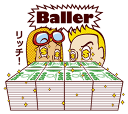 Bilingual Talk Stickers English&Japanese sticker #2096935