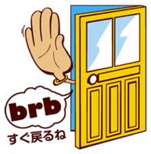 Bilingual Talk Stickers English&Japanese sticker #2096944