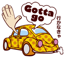 Bilingual Talk Stickers English&Japanese sticker #2096945