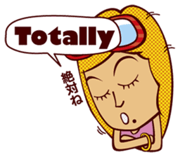 Bilingual Talk Stickers English&Japanese sticker #2096952