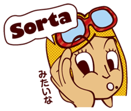 Bilingual Talk Stickers English&Japanese sticker #2096955