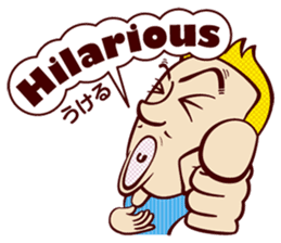 Bilingual Talk Stickers English&Japanese sticker #2096958