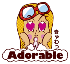 Bilingual Talk Stickers English&Japanese sticker #2096959