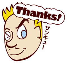 Bilingual Talk Stickers English&Japanese sticker #2096964