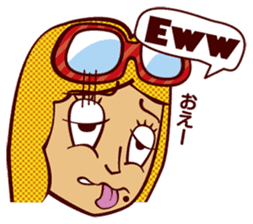 Bilingual Talk Stickers English&Japanese sticker #2096970