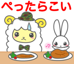 Moko-chan of sheep 3 sticker #2097465