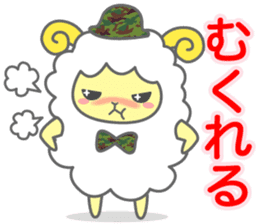 Moko-chan of sheep 3 sticker #2097471