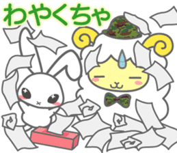 Moko-chan of sheep 3 sticker #2097472