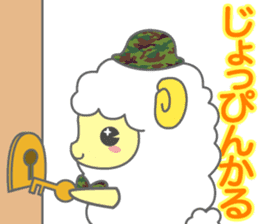 Moko-chan of sheep 3 sticker #2097477