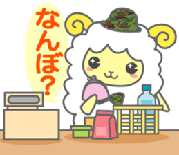 Moko-chan of sheep 3 sticker #2097479