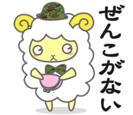 Moko-chan of sheep 3 sticker #2097480