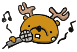 Tonakai.(japanese Reindeer) sticker #2097679