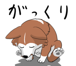 Corgi Caraway sticker #2097758