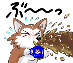 Corgi Caraway sticker #2097764