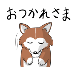 Corgi Caraway sticker #2097771