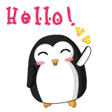 Piroo Cute Penguin and Family sticker #2098253