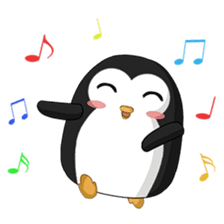 Piroo Cute Penguin and Family sticker #2098255